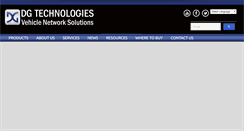 Desktop Screenshot of dgtech.com